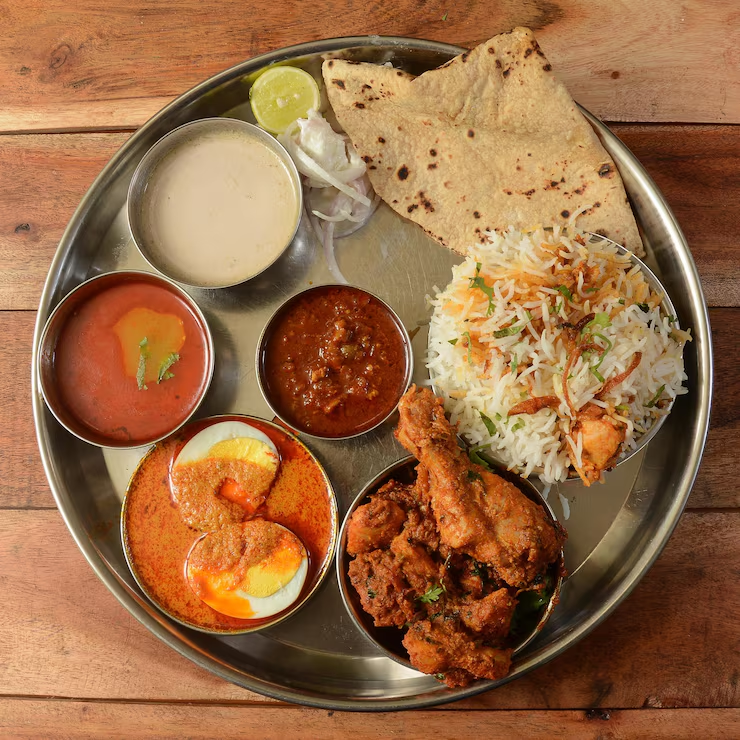Chicken Thali